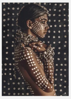 Aboriginal Body Art II Canvastavla (30x40 cm)