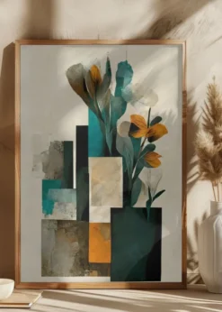 Abstract Arrangement Poster (21x29.7 cm (A4))