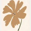 Abstract Art Flower Canvastavla (30x40 cm)