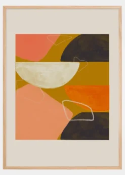 Abstract Composition Poster (21x29.7 cm (A4))