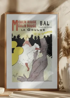 Affiche Pour Le Moulin Rouge la Goulue (1898 Poster (21x29.7 cm (A4))