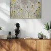 Alliums and heleniums Poster (21x29.7 cm (A4))