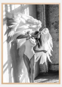 Angel wings Poster (21x29.7 cm (A4))