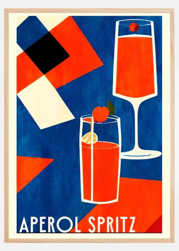 Aperol Spritz Poster (21x29.7 cm (A4))