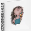 Baby hedgehog Calisto Spiralalbum Vit - 24x24 cm (40 Vita sidor / 20 blad)