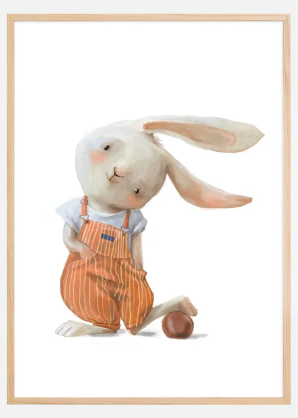 Ballboy Rabbit Poster (21x29.7 cm (A4))