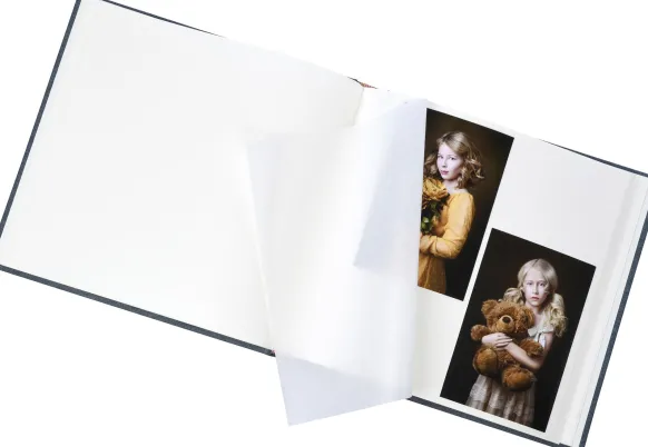 Base Line Canvas Beige 26x25 cm (40 Vita Sidor / 20 Blad)