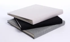 Base Line Canvas Beige 26x25 cm (40 Vita Sidor / 20 Blad)