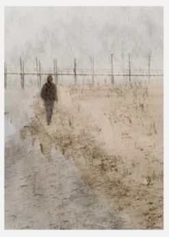 Beach Walk Canvastavla (30x40 cm)