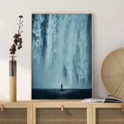 Be Like Water Poster (21x29.7 cm (A4))