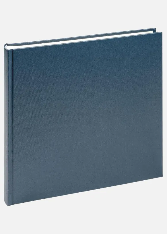 Beyond Album Blå - 22,5x24 cm (40 Vita sidor / 20 blad)