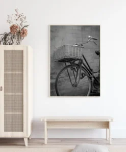 Bicycle Basket Poster (21x29.7 cm (A4))