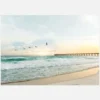 Birds A Jetty Canvastavla (30x40 cm)