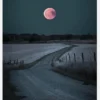Bloodmoon 2018 Canvastavla (30x40 cm)