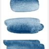 Blue Dots Canvastavla (30x40 cm)