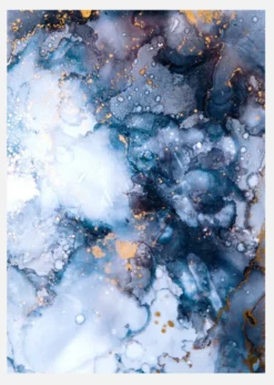 Blue Is The Color Canvastavla (30x40 cm)