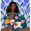 Breastfeeding Canvastavla (30x40 cm)