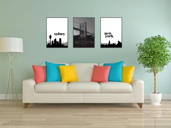 Brooklyn Bridge Poster (21x29.7 cm (A4))