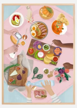 Brunch Poster (21x29.7 cm (A4))