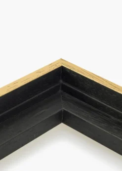 Canvasram Madison Svart / Guld 20x30 cm