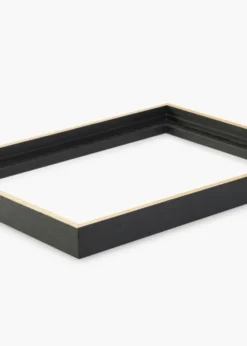 Canvasram Madison Svart / Guld 90x90 cm