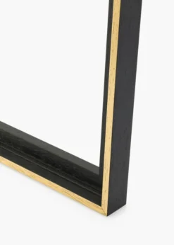 Canvasram Madison Svart / Guld 50x60 cm