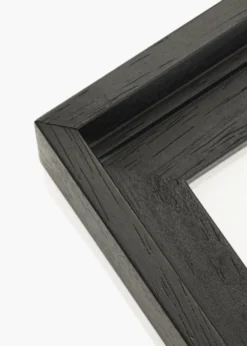 Canvasram Scranton 3D Svart 80x120 cm