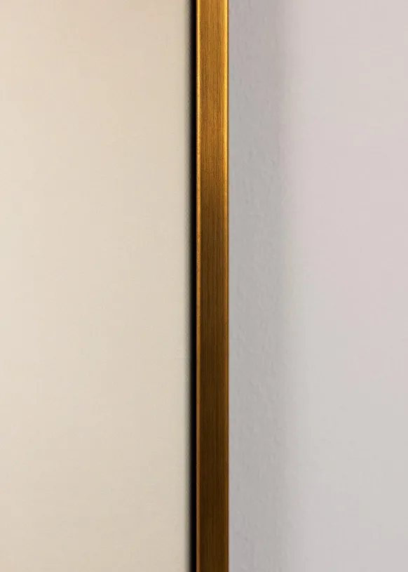 Canvasram Sussex Svart/Guld 59,4x84 cm (A1)