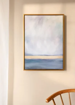 Canvasram Sussex Svart/Guld 40x60 cm