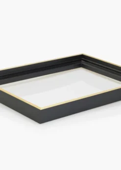 Canvasram Tacoma Svart / Guld 40x40 cm