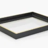 Canvasram Tacoma Svart / Guld 20x20 cm