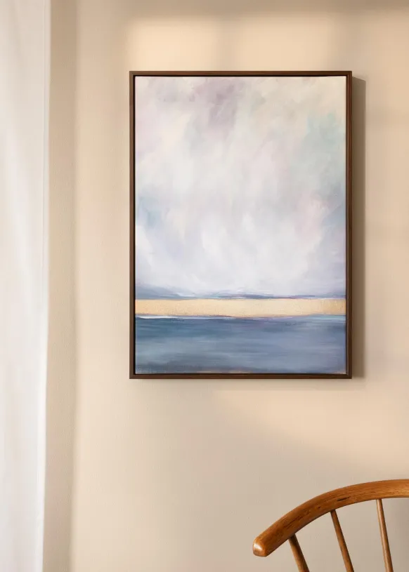Canvasram Wells Brun 30x45 cm