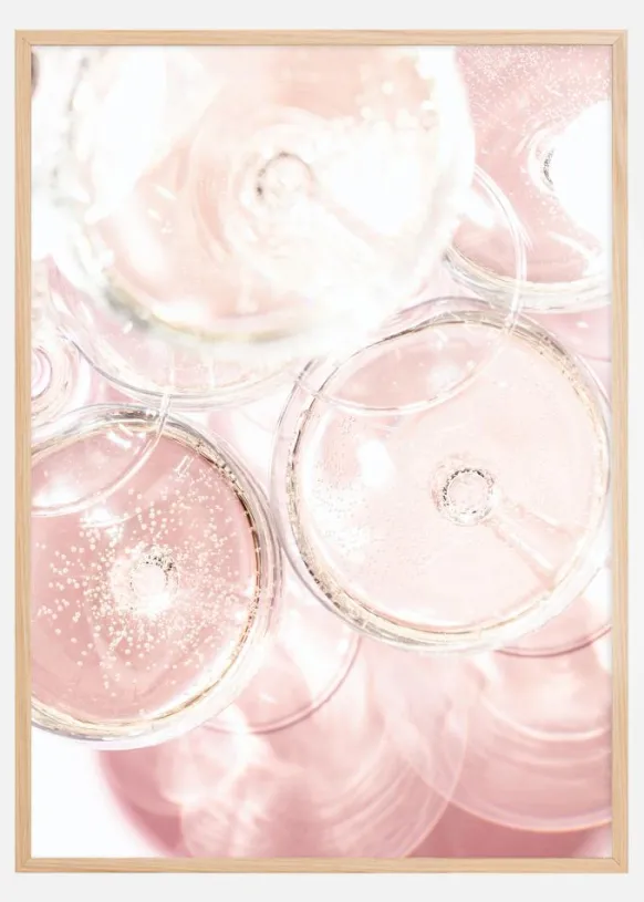 Champagne tower I Poster (21x29.7 cm (A4))