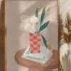 Checkered Vase Poster (21x29.7 cm (A4))