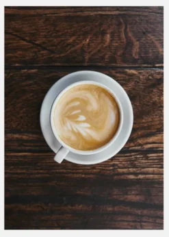 Coffe O Clock Canvastavla (30x40 cm)