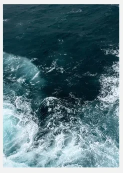 Cold Waves Canvastavla (30x40 cm)