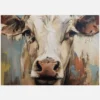 Cow No 1 Canvastavla (30x40 cm)