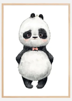 Cute Panda Poster (21x29.7 cm (A4))