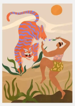 Dance With Me Canvastavla (30x40 cm)