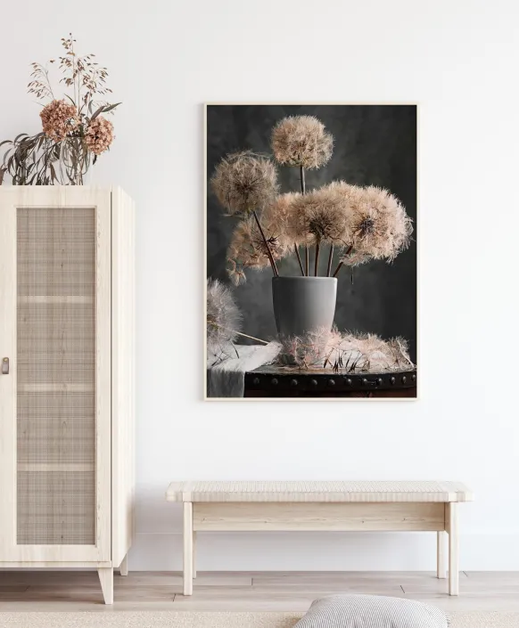 Dandelion Seed Pod Poster (21x29.7 cm (A4))
