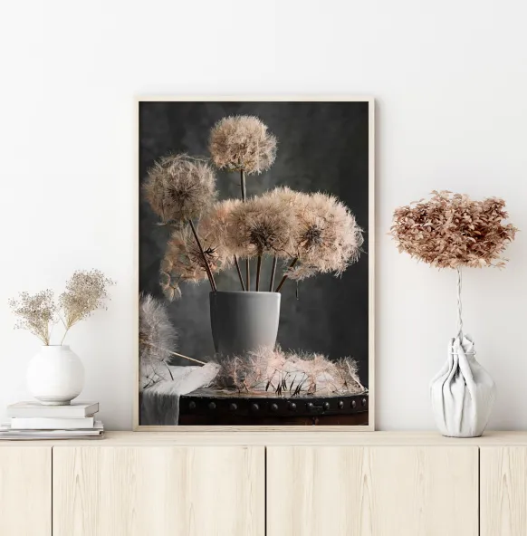 Dandelion Seed Pod Poster (21x29.7 cm (A4))
