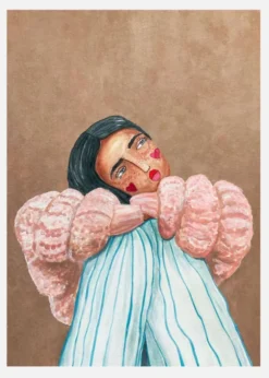 Dreaming Girl Canvastavla (30x40 cm)