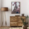 Eiffel Tower Blossoms Poster (21x29.7 cm (A4))