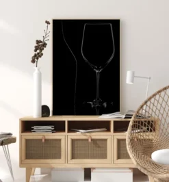 Empty Glas Poster (21x29.7 cm (A4))