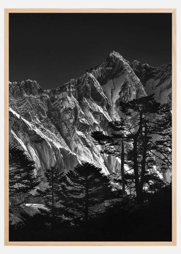 Everest view Poster (21x29.7 cm (A4))