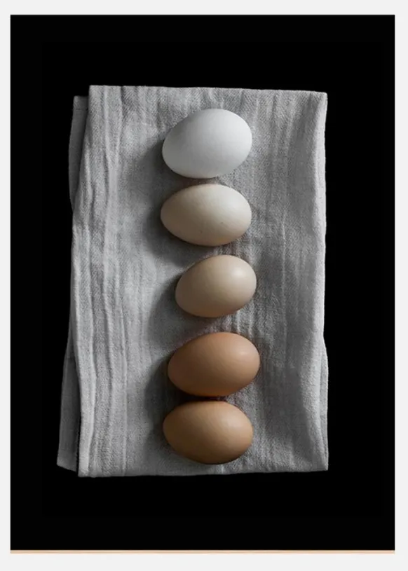 Farm Eggs Canvastavla (30x40 cm)