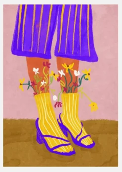 Fashion Shoot Canvastavla (30x40 cm)