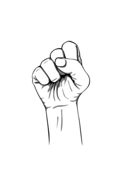 Fist Poster (21x29.7 cm (A4))