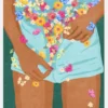Flower Mood Canvastavla (30x40 cm)