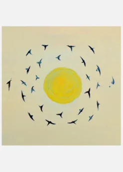 Fly Away With Me Canvastavla (30x30 cm)